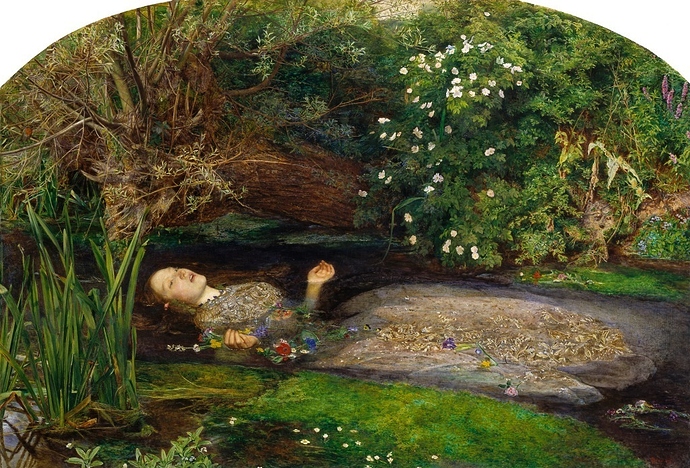 Ophelia-by-John-Everett-Millais-1852