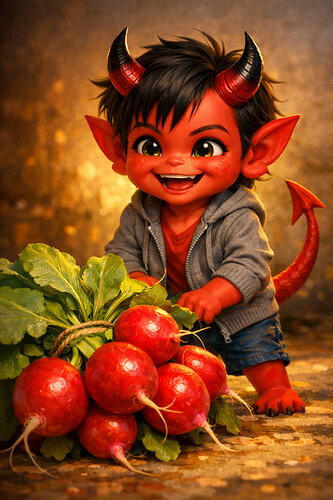 devil szczęśliwy