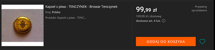 Screenshot 2025-01-28 at 22-07-51 Kolekconerskie kapsle po piwie - Allegro.pl