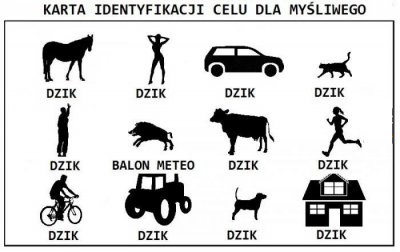 Średnie IQ myśliwego jest tylko nieco wyższe od jego temperatury ciała ...