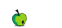 jabłko z robakiem